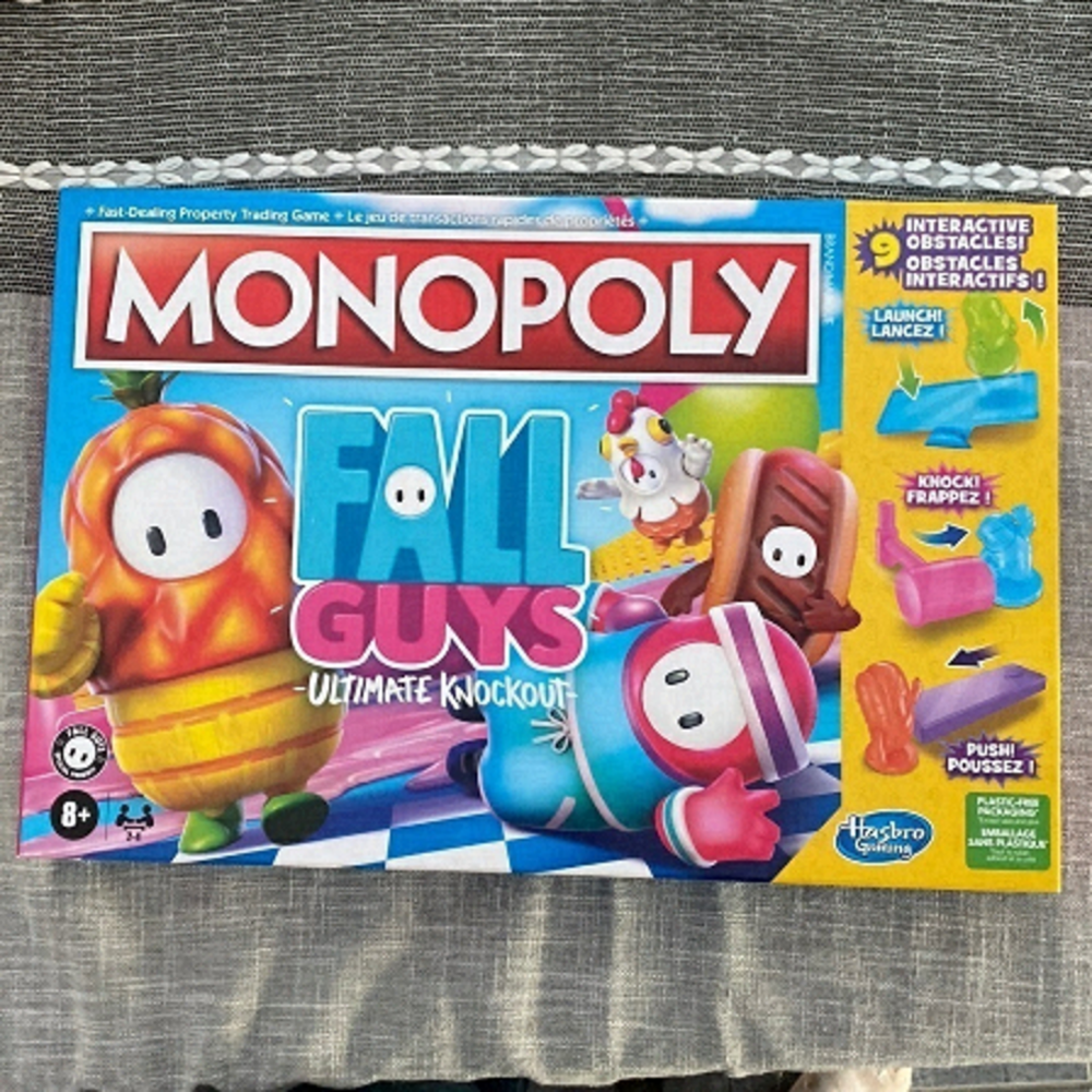 🆕 Hasbro Gaming Monopoly Fall Guys Ultimate Knockout Edition Board